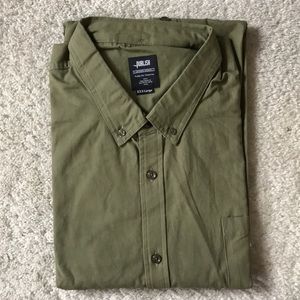 Publish Brand Men’s Cedar Long Sleeve Shirt Olive 3XL
